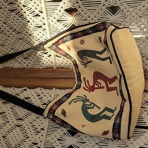 Saddle And Blanket Co. Kokapeli 100%Cotton Bag. Great Condition.